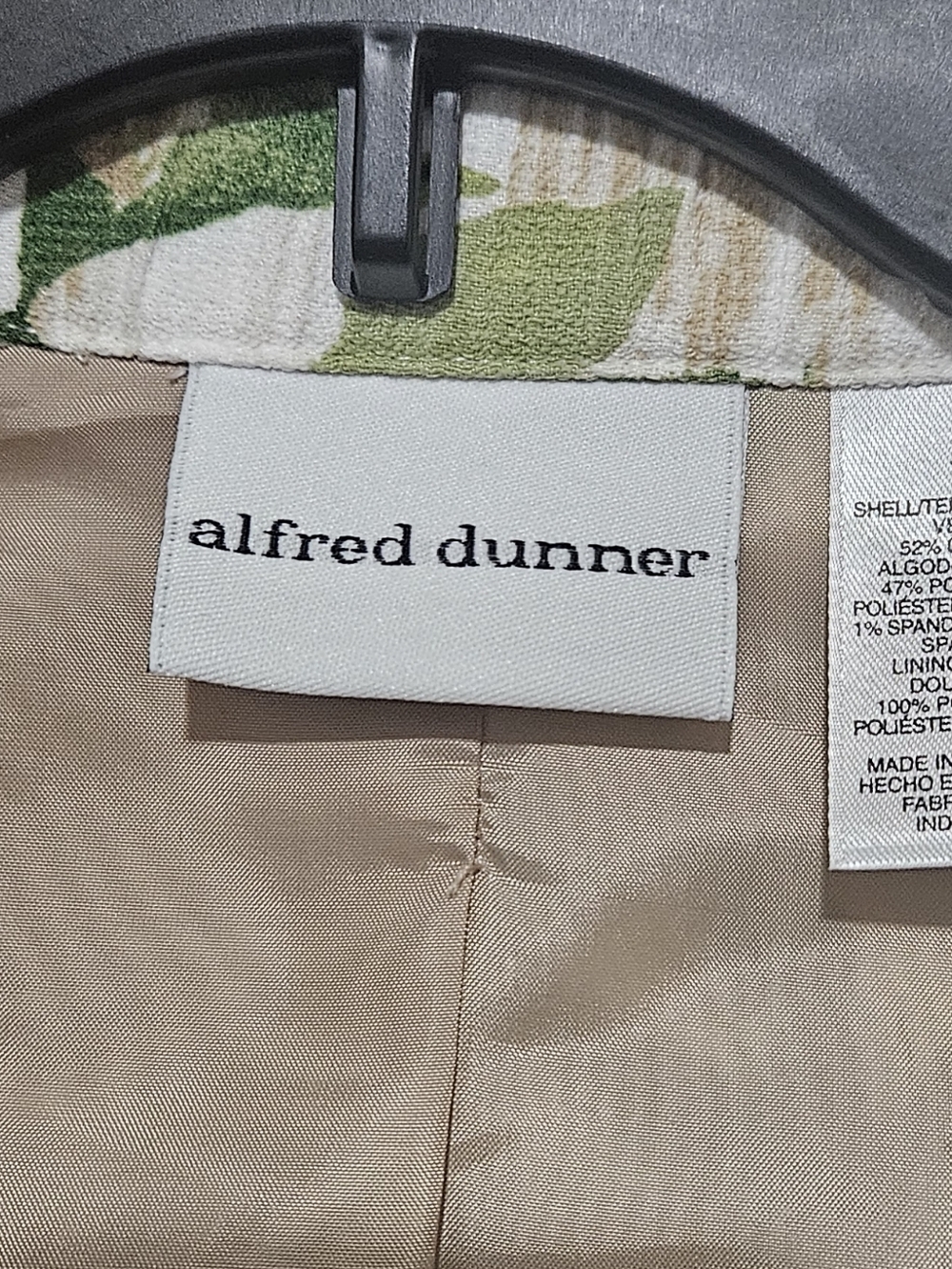 Alfred Dunner/blazer/Open Front/spring-summer/Classic Fit/size 14 - Picture 5 of 11